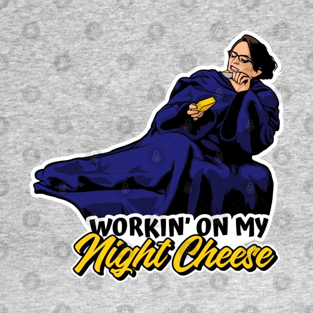 Liz Lemon Night Cheese by SBarstow Design